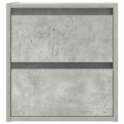 Szafka nocna wisząca Betonowa Szara 38x34x40 cm