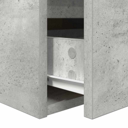 Szafka nocna wisząca Betonowa Szara 38x34x40 cm