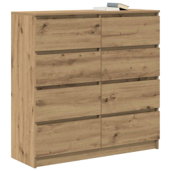 Komoda Artisan Dąb 100x35x99 cm Drewno klejone