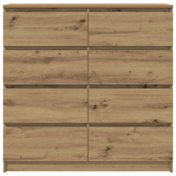 Komoda Artisan Dąb 100x35x99 cm Drewno klejone