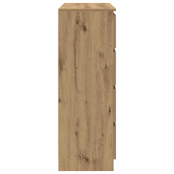 Komoda Artisan Dąb 100x35x99 cm Drewno klejone