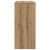 Komoda z szufladą Artisan Oak 80x34x76 cm Drewno klejone