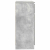 Komoda z szufladą Beton Szary 71x35x84 cm Drewno klejone