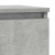 Komoda z szufladą Beton Szary 71x35x84 cm Drewno klejone
