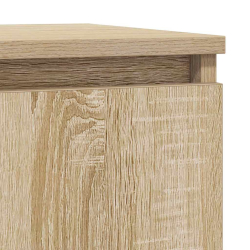 Komoda Sonoma Oak 29,5x34x76 cm Drewno klejone