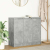 Komoda Betonowa Szara 85x34x76 cm Drewno klejone