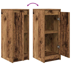 Komoda Stare drewno 29,5x34x76 cm Drewno klejone