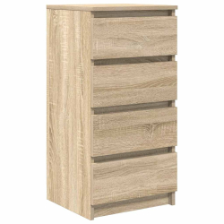 Komoda Sonoma Oak 37,5x35x76 cm Drewno klejone