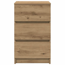 Szafka nocna z 3 szufladami Artisan Oak 39x35x65 cm