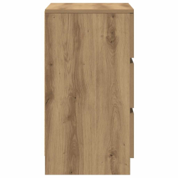 Szafka nocna z 3 szufladami Artisan Oak 39x35x65 cm