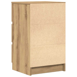 Szafka nocna z 3 szufladami Artisan Oak 39x35x65 cm