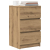 Szafka nocna z 3 szufladami Artisan Oak 39x35x65 cm