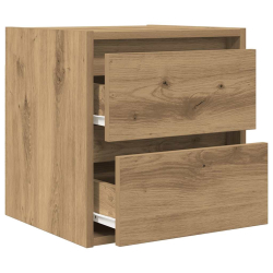 Szafka nocna ścienna Artisan Oak 38x34x40 cm