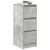 Komoda Betonowa Szara 29,5x34x76 cm Drewno klejone