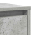Komoda Betonowa Szara 29,5x34x76 cm Drewno klejone