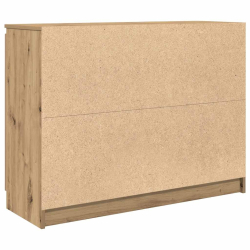 Komoda z szufladami Artisan Oak 100,5x35x76 cm Drewno klejone