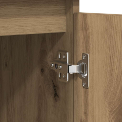 Komoda z szufladami Artisan Oak 100,5x35x76 cm Drewno klejone