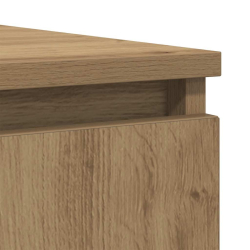 Komoda z szufladami Artisan Oak 100,5x35x76 cm Drewno klejone