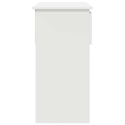 Konsola z szufladami Biała 85,5x38,5x74,5 cm