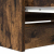 Szafka RTV Dąb wędzony 80x35x54 cm Drewno klejone