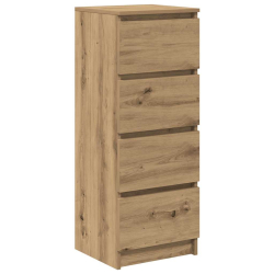 Komoda Artisan Dąb 37,5x35x99 cm Drewno klejone