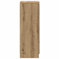 Komoda Artisan Dąb 37,5x35x99 cm Drewno klejone