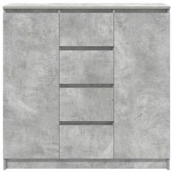 Komoda z szufladami Betonowy Szary 100,5x35x98,5 cm