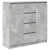 Komoda z szufladami Betonowy Szary 100,5x35x98,5 cm