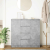 Komoda z szufladami Betonowy Szary 100,5x35x98,5 cm