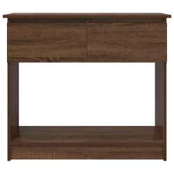 Konsola z szufladami Brązowy Dąb 85,5x38,5x74,5 cm