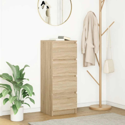 Komoda Sonoma Oak 37,5x35x99 cm Drewno klejone