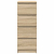 Komoda Sonoma Oak 37,5x35x99 cm Drewno klejone