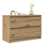 Szafka RTV Artisan Oak 80x35x54 cm Drewno klejone