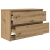 Szafka RTV Artisan Oak 80x35x54 cm Drewno klejone
