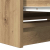 Szafka RTV Artisan Oak 80x35x54 cm Drewno klejone