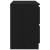 Szafka pod TV Czarna 80x35x54 cm Drewno klejone