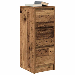 Komoda Stare drewno 29,5x34x76 cm Drewno klejone