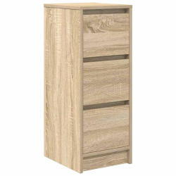 Komoda Sonoma Oak 29,5x34x76 cm Drewno klejone