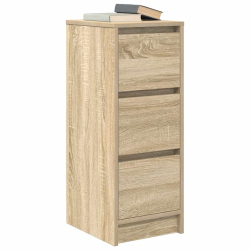 Komoda Sonoma Oak 29,5x34x76 cm Drewno klejone