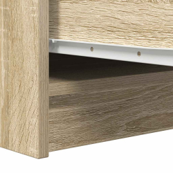 Komoda Sonoma Oak 29,5x34x76 cm Drewno klejone