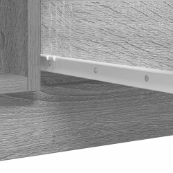 Komoda z szufladami Szara Sonoma 100,5x35x98,5 cm
