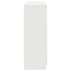 Komoda z szufladami Biała 100,5x35x98,5 cm Drewno klejone