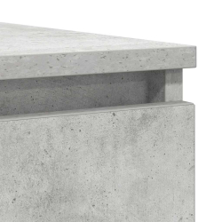 Komoda z szufladami Betonowy Szary 100,5x35x76cm Drewno klejone