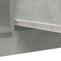 Komoda z szufladami Betonowy Szary 100,5x35x76cm Drewno klejone
