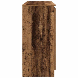 Komoda z szufladami Stare drewno 100,5x35x76 cm Drewno klejone