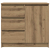 Komoda z szufladą Artisan Oak 71x35x65 cm Drewno klejone
