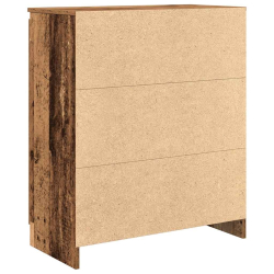 Komoda z szufladami Stare drewno 71x35x84 cm Drewno klejone