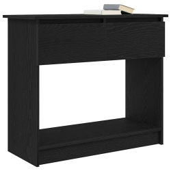 Konsola z szufladami Czarny 85,5x38,5x74,5 cm