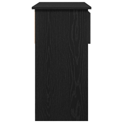 Konsola z szufladami Czarny 85,5x38,5x74,5 cm