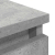 Szafka RTV Betonowa Szara 80x35x54 cm Drewno klejone